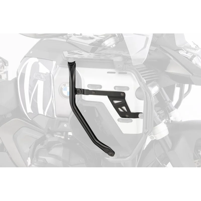 BMW R 1300 GSA Protection - Extension bracket Tank Guard (ULTIMATE) - Silver-Black