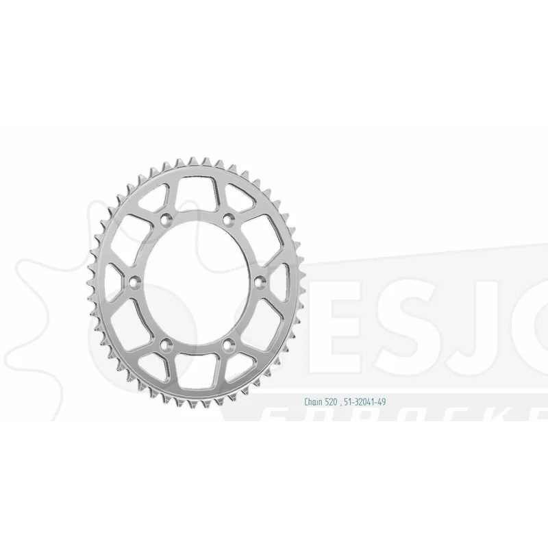 Sprockets Rear (32041-49T) - Esjot