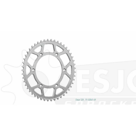 Sprockets Rear (32041-49T) - Esjot