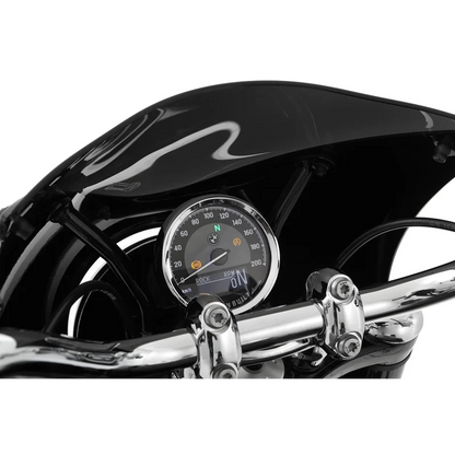 BMW R18 Styling - Cockpit Fairing (Sports) - Black / Yes ( Black / Grey / Clear)