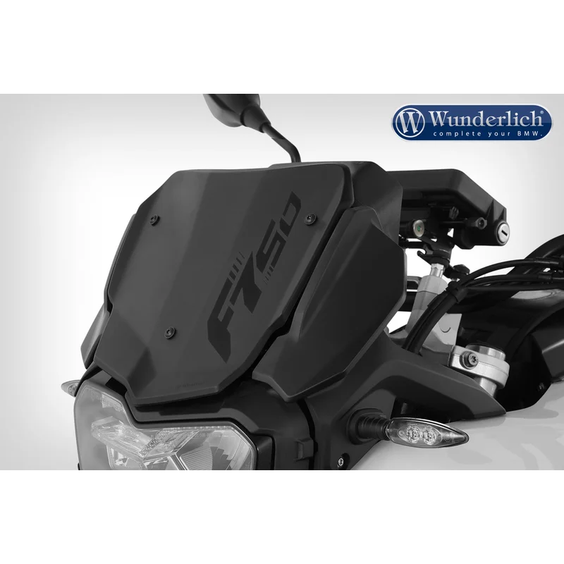 BMW F 750 / 850 GS Screen - Windscreen "FlowJet" - Matt Black