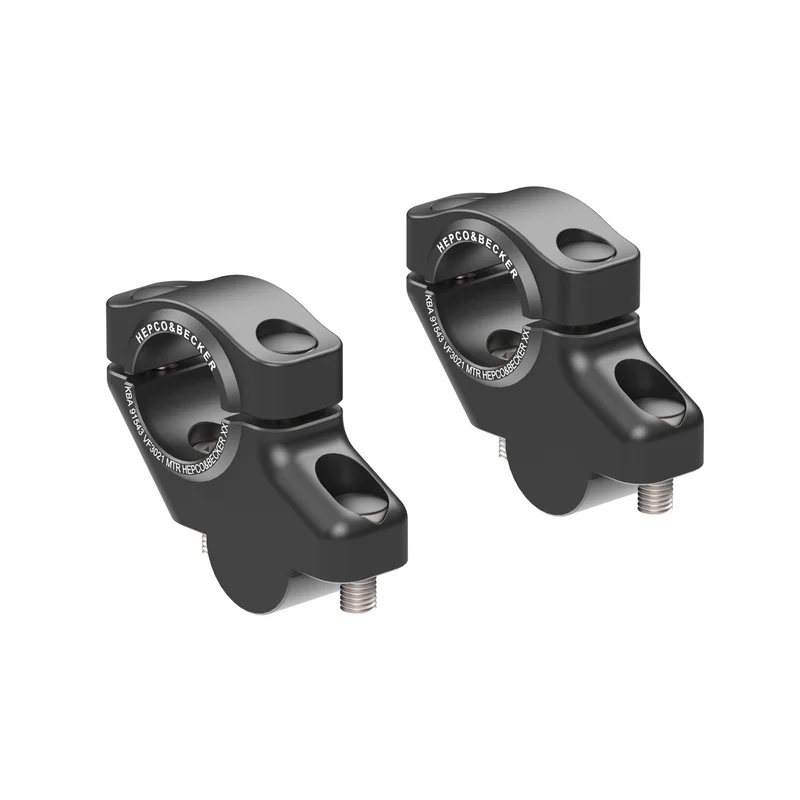 HANDLEBAR RISER - 30mm UP & 21mm PULL (4240-VF3021) - Black