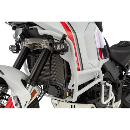 Ducati Desert X Protection - Engine Guard ( Left) - Red / Fits Wunderlich Tank Guard