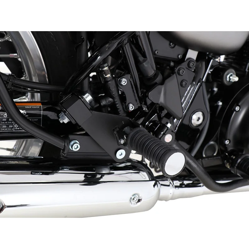 Kawasaki W800 Street/Cafe Ergonomics - Pillion Footrest lowering Kit