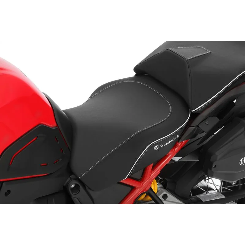DUCATI Multistrada V4 Seat - Rider / Front "Active Comfort" - Black / Low