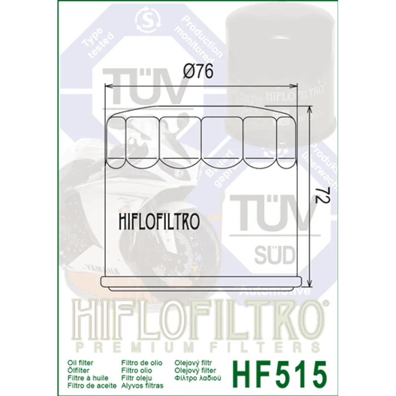 Oil Filter 515 - Hiflo