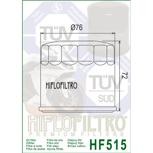 Oil Filter 515 - Hiflo