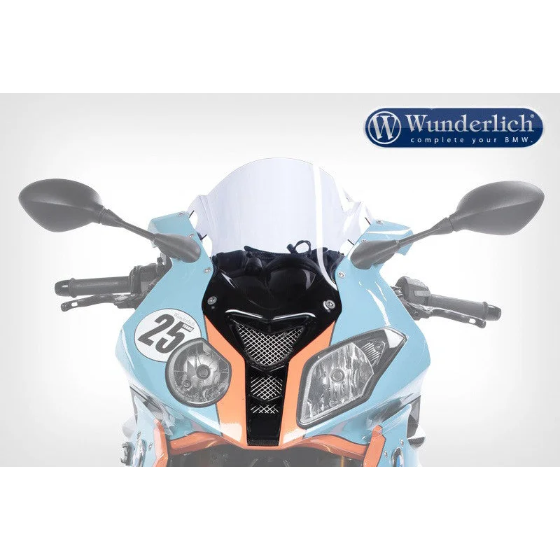 BMW S1000RR Screen (15-17) - Windscreen Bubble (455mm) - Smoked Grey