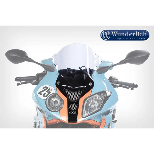 BMW S1000RR Screen (15-17) - Windscreen Bubble (455mm) - Smoked Grey