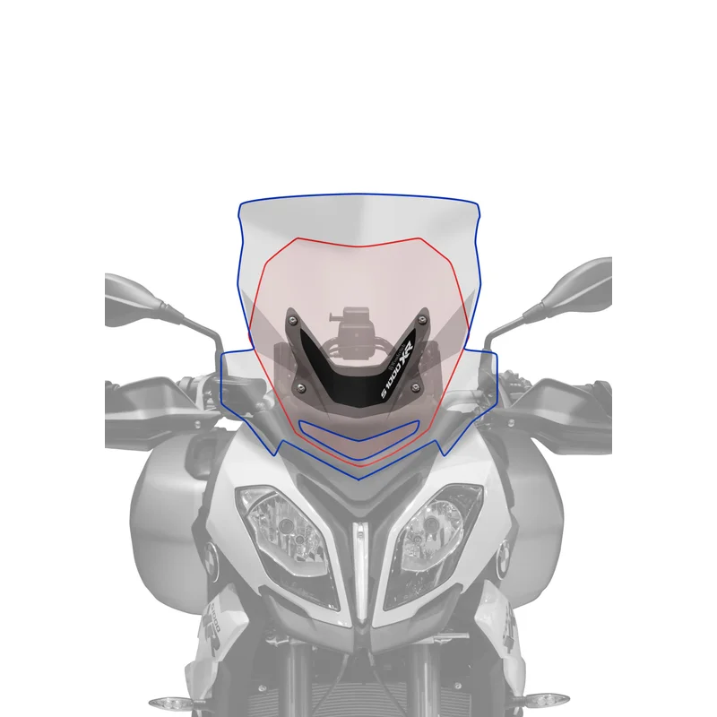 BMW S1000XR Screen - WindScreen "Marathon" (H:- 515mm) - Dark