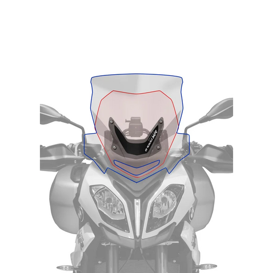 BMW S1000XR Screen - WindScreen "Marathon" (H:- 515mm) - Dark