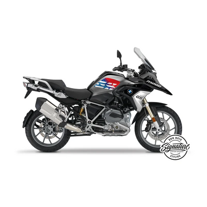 BMW R 1250 GS -Sport Style - Anniversary Decorative Decal - Red-Blue