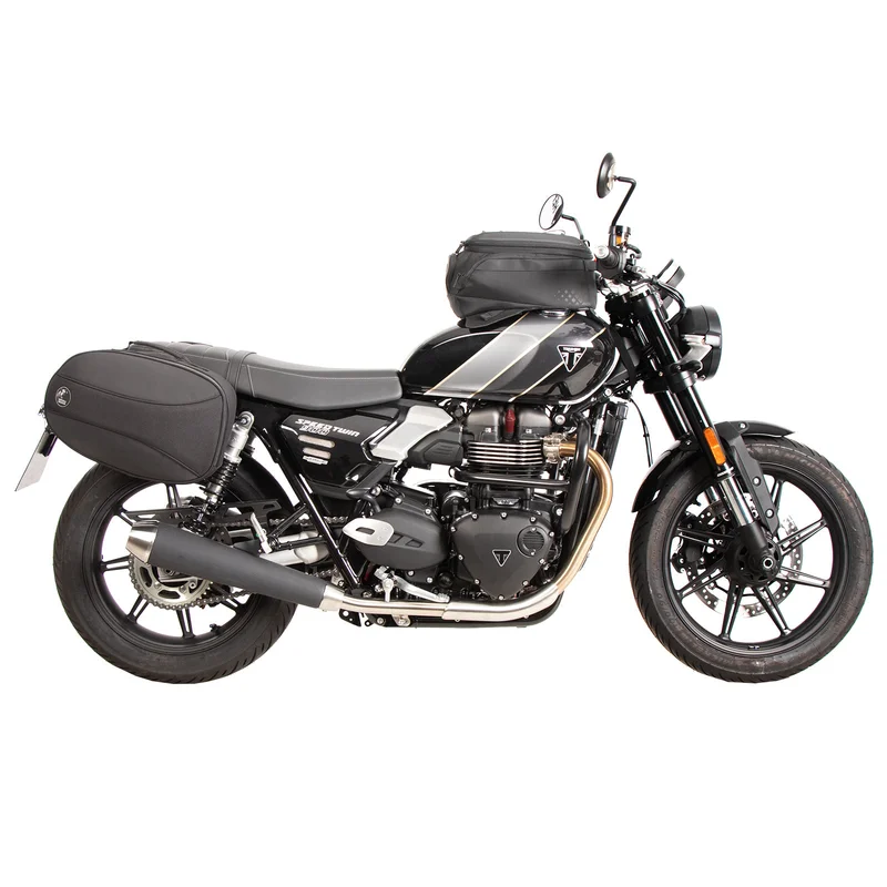 TRIUMPH SPEED TWIN 900 Luggage Carrier - C-Bow - Black