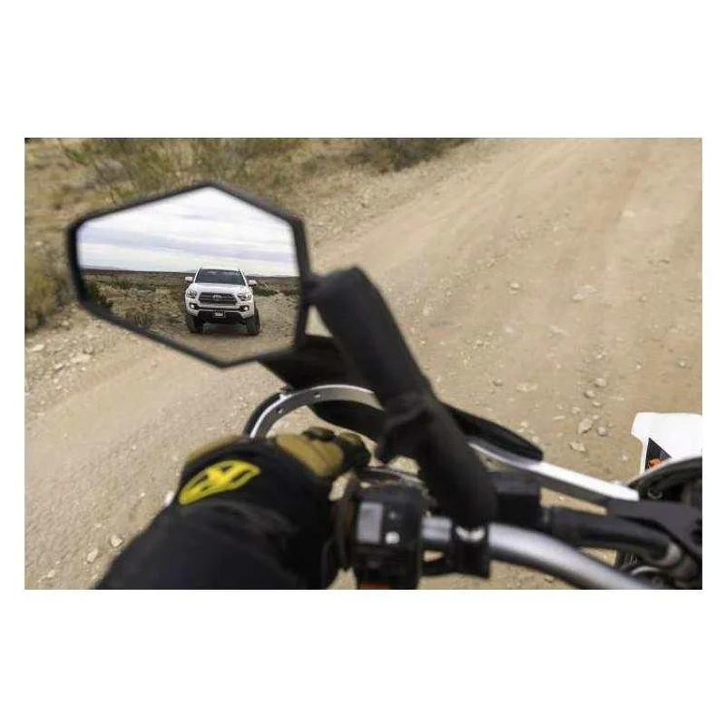 Set Double Take Adventure Mirror - (M10 1.5) with Ram - 6" Long Arm / Yes
