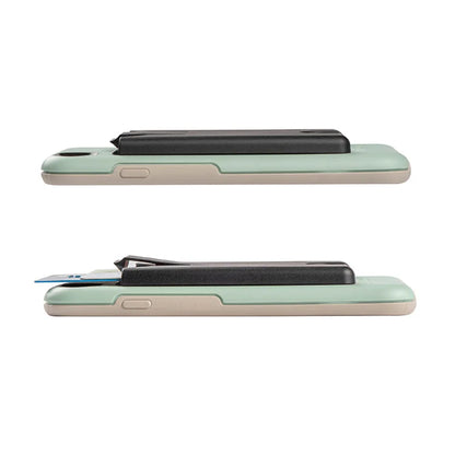 PHONE WALLET - MONEY CLIP - White