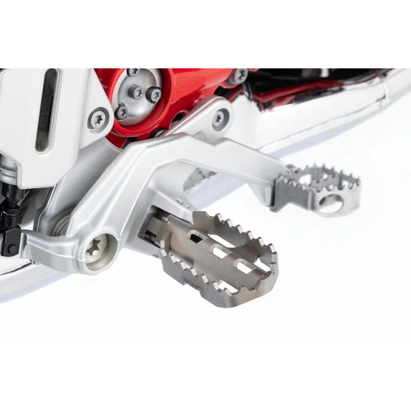 BMW R SER Ergo - Footrests "ULTI: - Silver