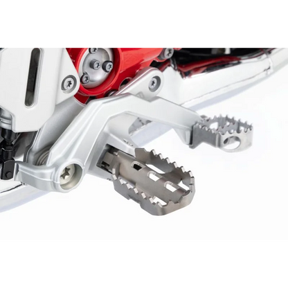 BMW R SER Ergo - Footrests "ULTI: - Silver