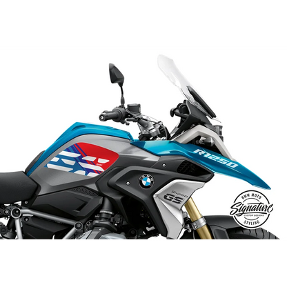 BMW R 1250 GS -Sport Style - Anniversary Decorative Decal - Grey-Black