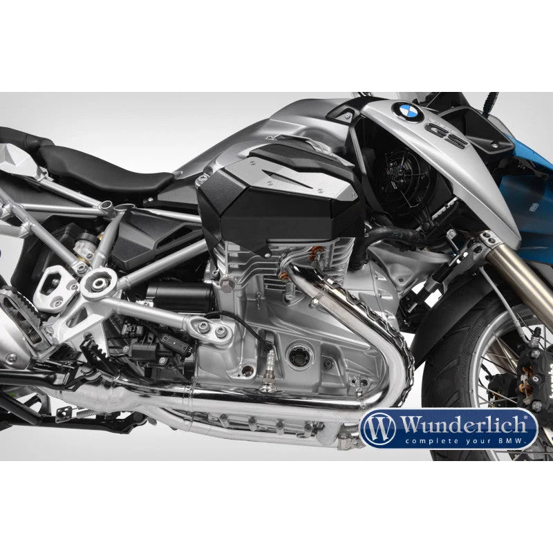 BMW R Series Protection - Valve Cover & Cylinder (Dakar) - Silver