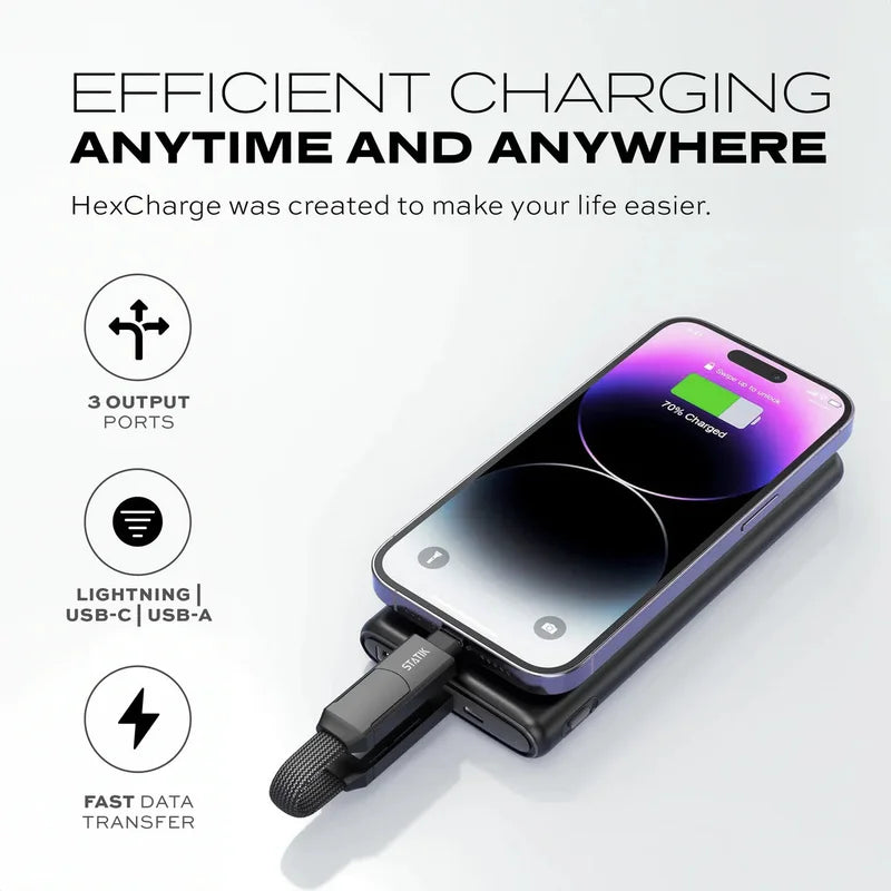 Statik® Hex Charge Cable