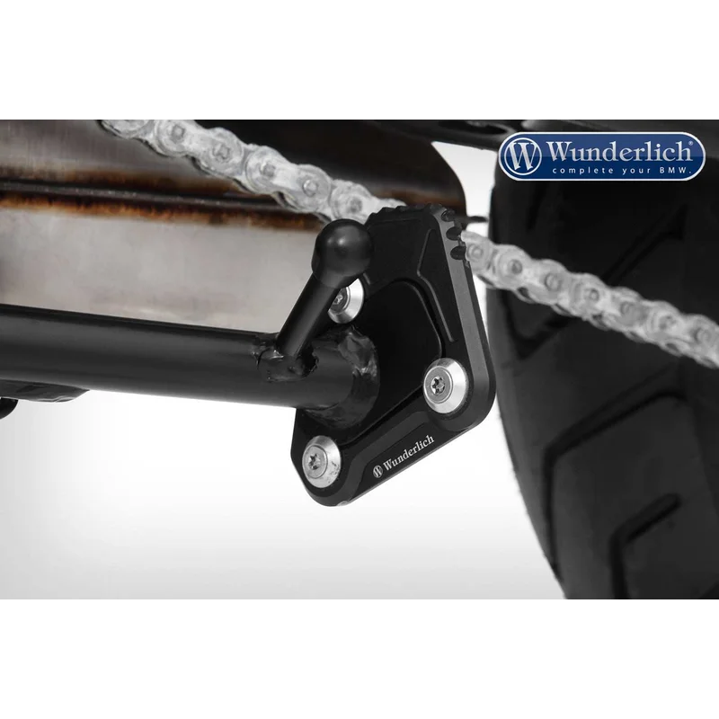 BMW F Series Ergonomics - Side Stand Enlargement