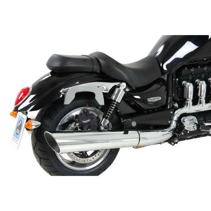 Triumph Rocket 3 (13-19) Sidecases Carrier - C-Bow - Chrome