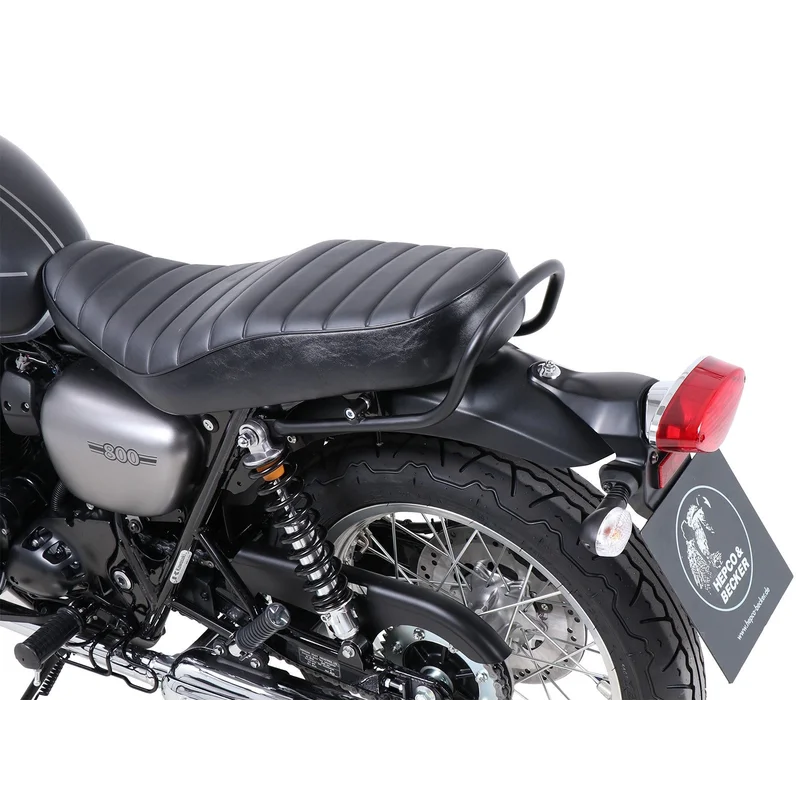 Kawasaki W800 Street/Cafe Ergonomics - Pillion Grab Railing