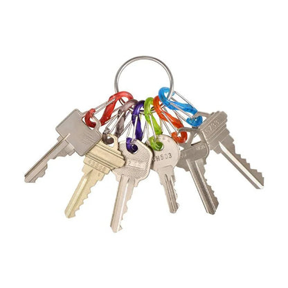 KEYRING BIG LOCKER WITH S-BINERS - Plastic