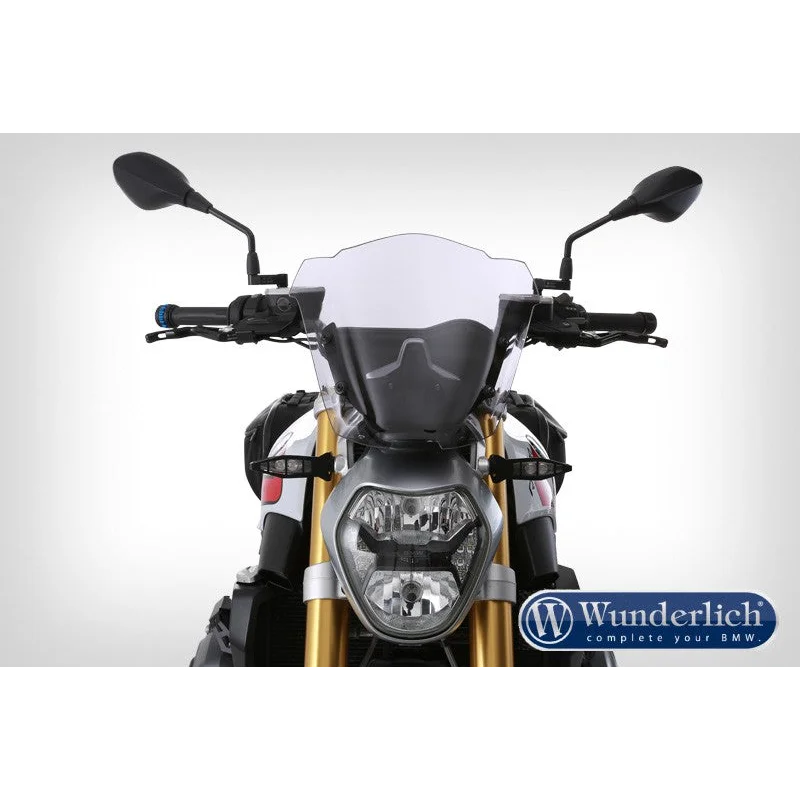 BMW R1200R Screens - Sporting (305mm) - Smoked Grey