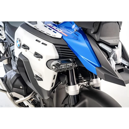 BMW R 1300 GSA Protection - Aux light Grill - Black