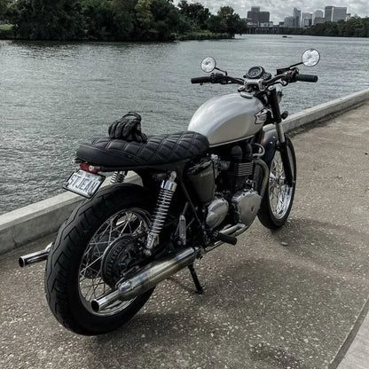 Triumph Bonville Seat- Skinny Black (The Mamba)