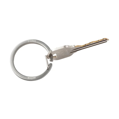 O-SERIES GATED KEY RING - Stainless Steel
