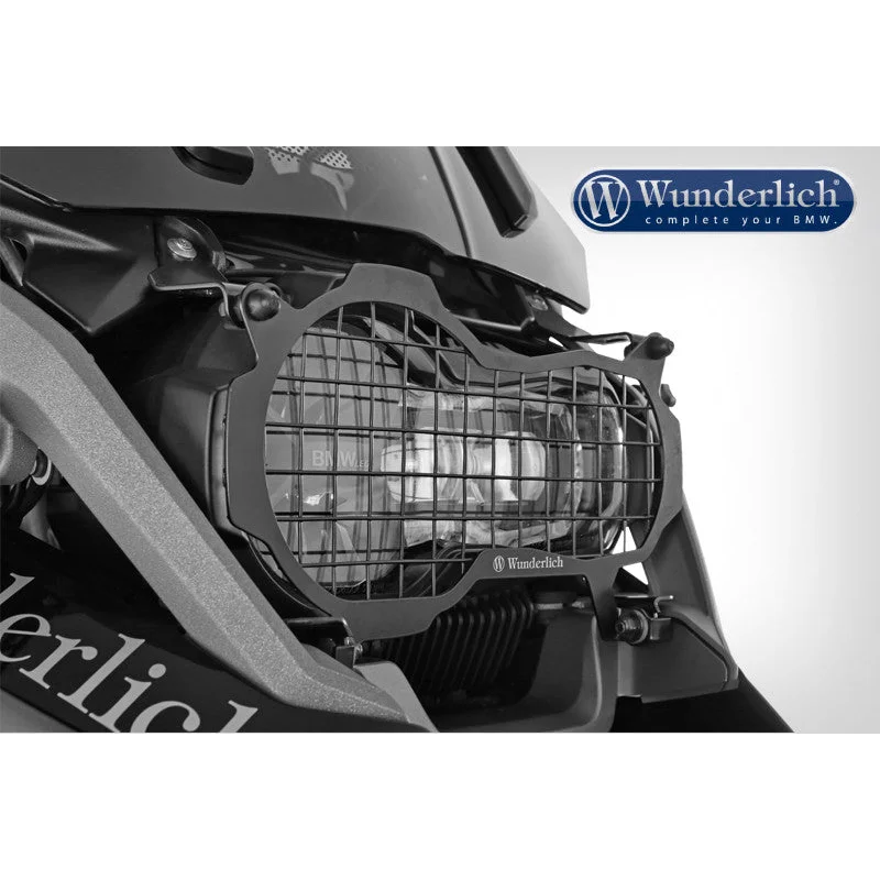 BMW R Series GS Protection - Headlight Guard Foldable (Metal) - Black