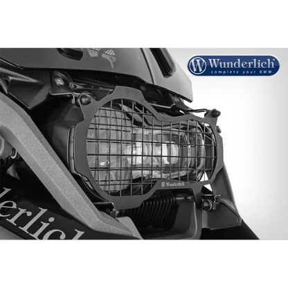 BMW R Series GS Protection - Headlight Guard Foldable (Metal) - Black