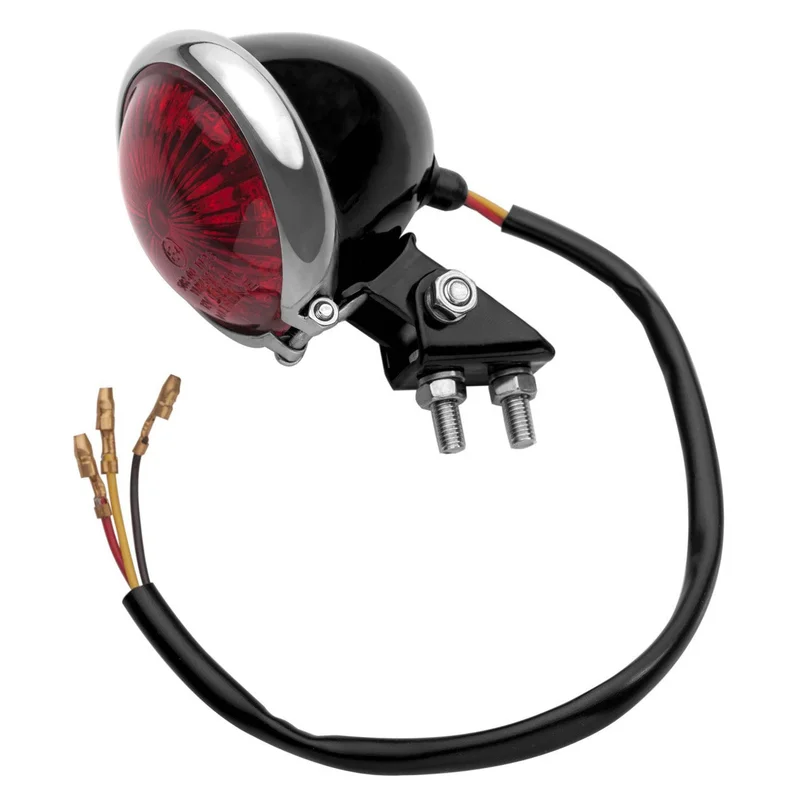 Tail Light LED - Bates (Black with Polish)