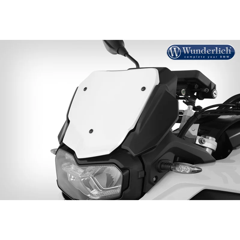 BMW F 750 / 850 GS Screen - Windscreen "FlowJet" - Glossy Black