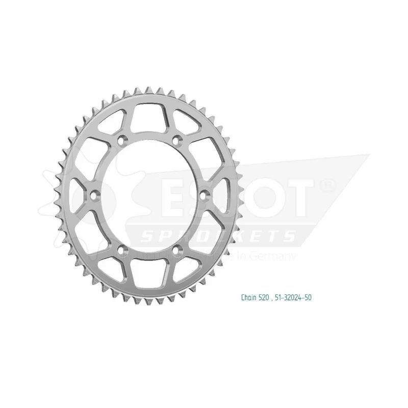 Sprockets Rear (32024-50T) - Esjot