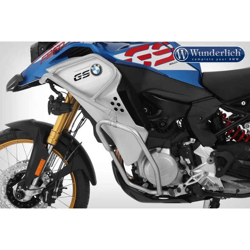 BMW F850 GSA Protection - Tank Guard Adventure - Stainless Steel