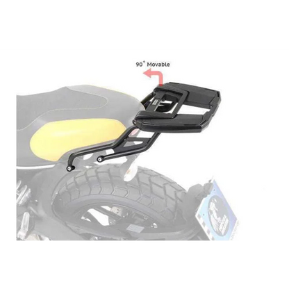 Ducati Scrambler Topcase carrier - Movable Hinge (Easy Rack)