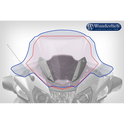 BMW R 1200 RT LC Protection - Windsreen Touring Marathon - Clear