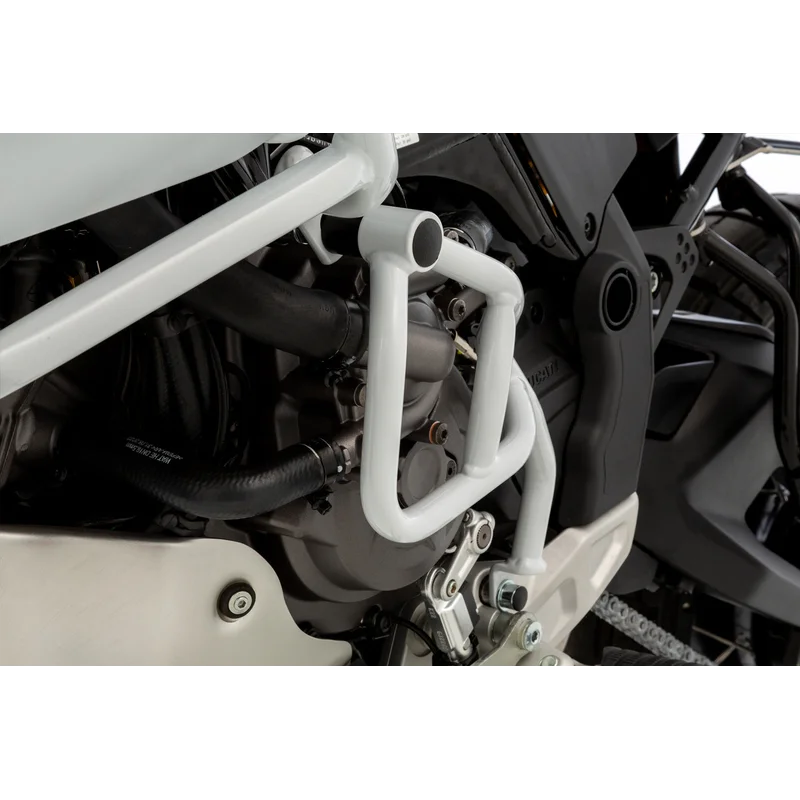 Ducati Desert X Protection - Engine Guard ( Left) - Black / Fits without Wunderlich Tank Guard only
