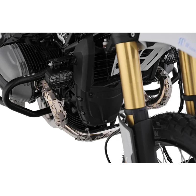 BMW R 12 Protection - DAKAR Header Pipe Guard - Silver
