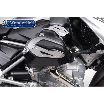 BMW R Series Protection - Valve Cover & Cylinder (Dakar) - Silver