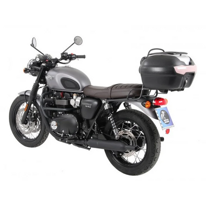 Triumph Bonneville T100 Topcase carrier Tube Type - Chrome