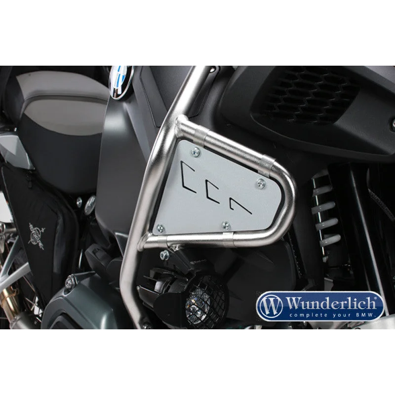 BMW R1200GSA Protection - Rock Guard Set for Tank Guard (OEM) - Silver