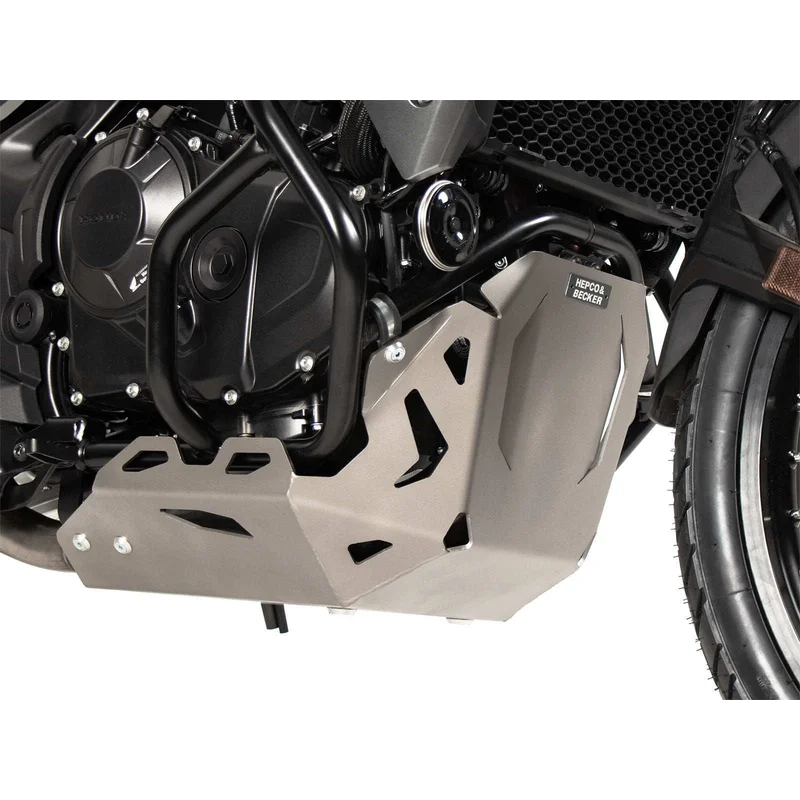 Honda Transalp XL 750 Protection - Skid Plate - Silver