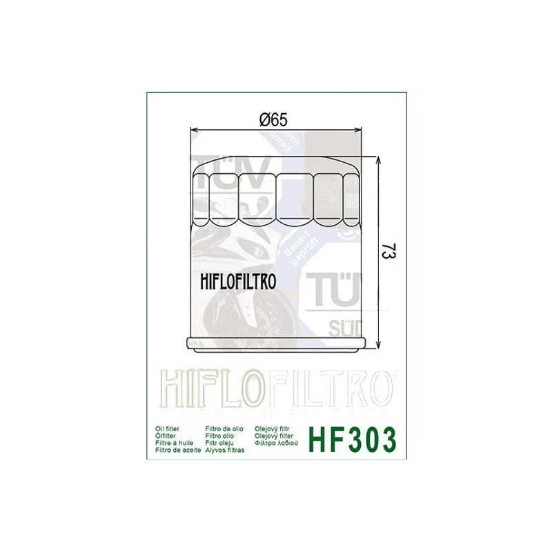 Oil Filter 303 - Hiflo (Race) - High Performance