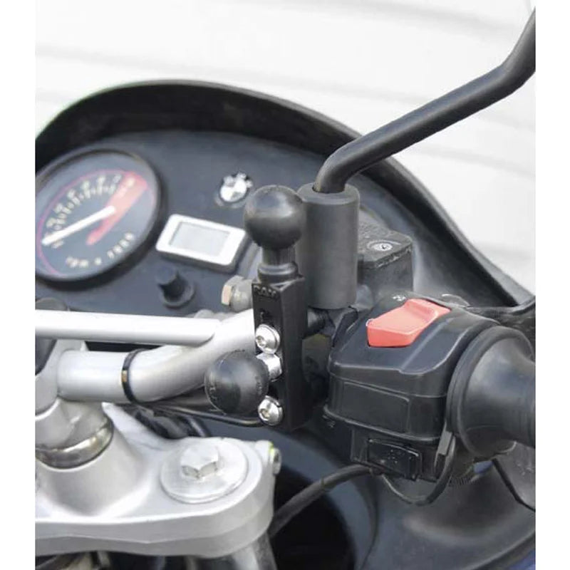 RAM Base - Brake/Clutch Reservoir With Add-On Ball