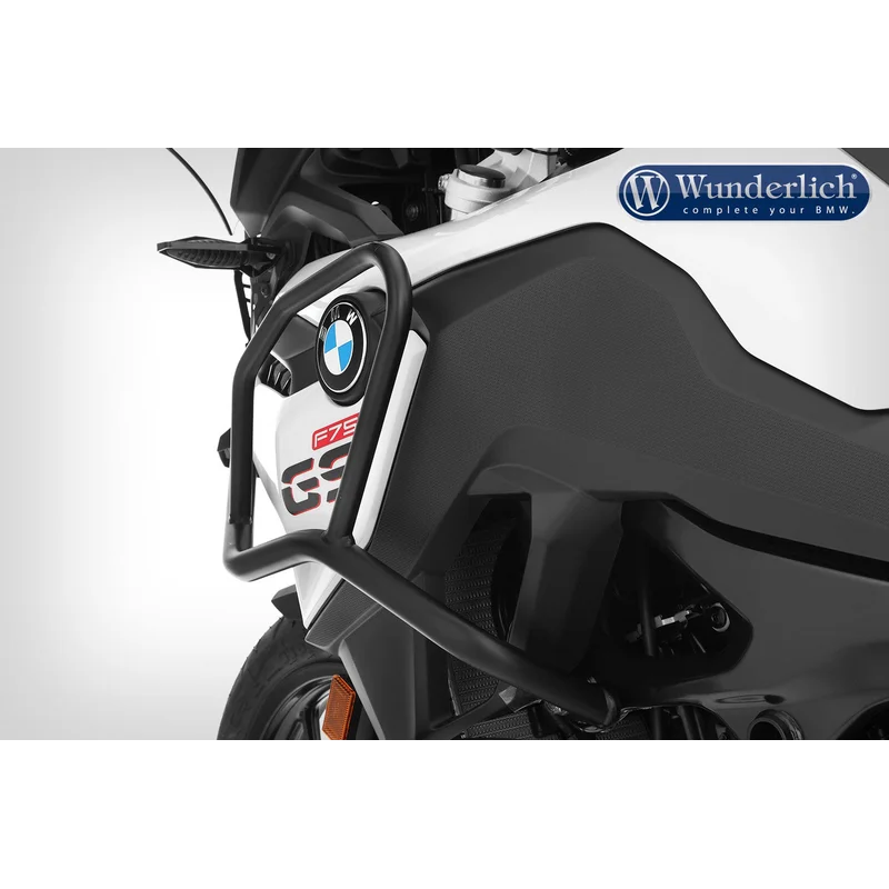 BMW F750GS Protection - "ADVENTURE" Tank Guard (Black) - Black