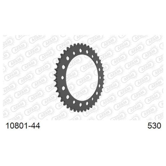 Afam 10801-44 Rear Sprocket - 44 Teeth